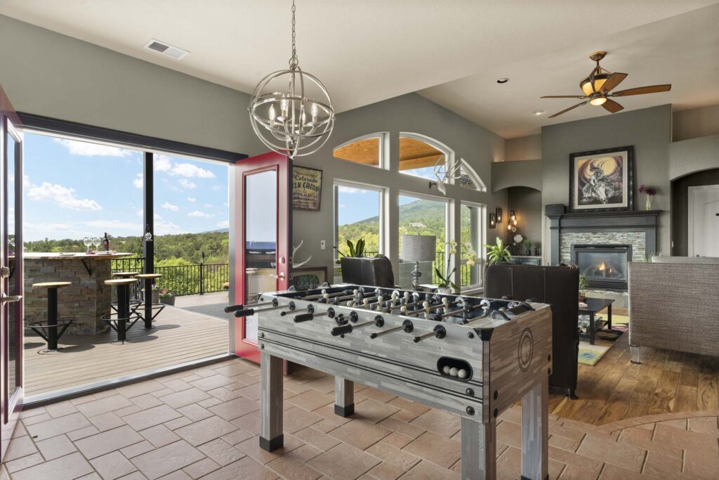 HDR Real Estate photography of a Castle Rock Home