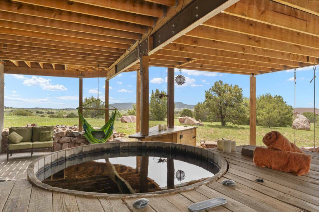 HDR Real Estate Photograph of a short term rental home in Colorado Springs