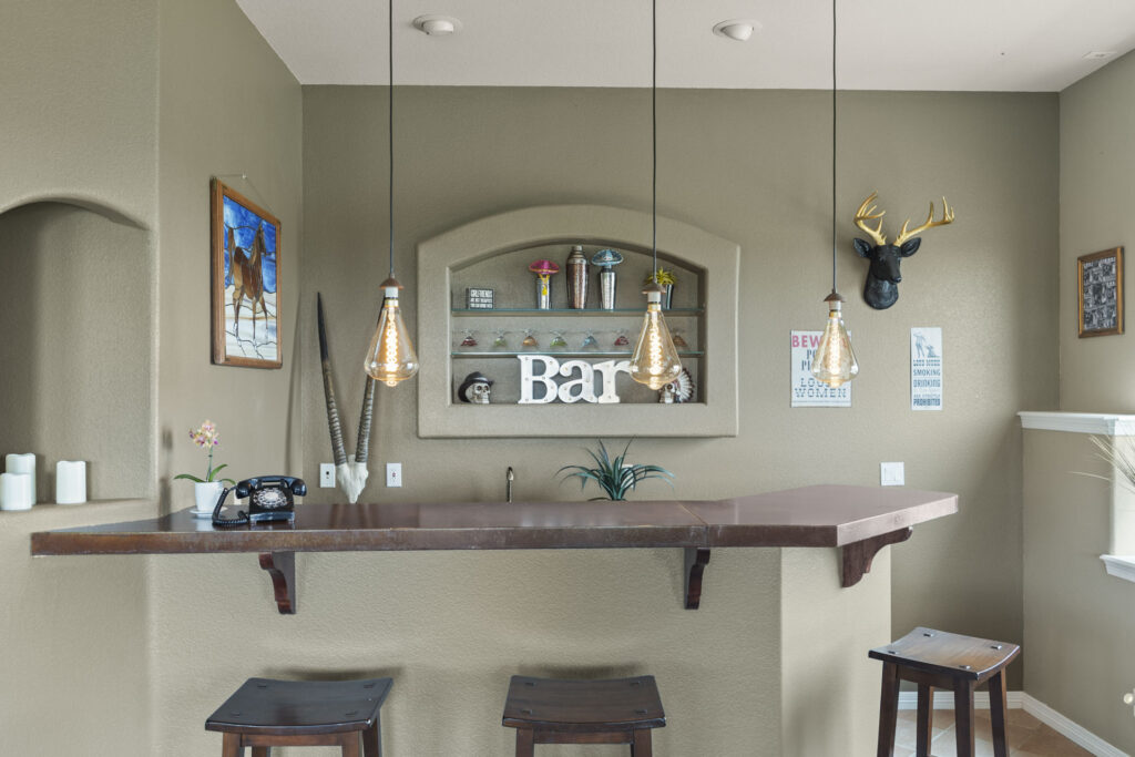 Bar at an Airbnb in Colorado Springs