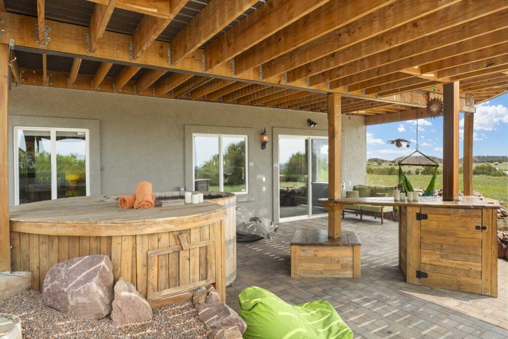 HDR Real Estate Photograph of a short term rental home in Colorado Springs