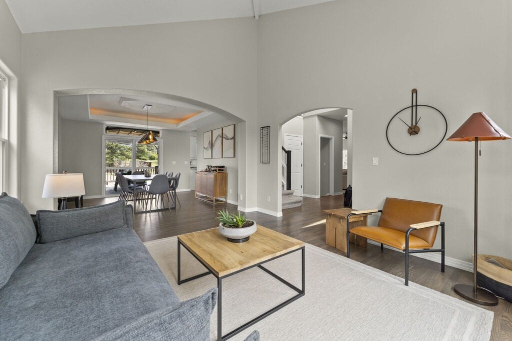Professional Real Estate Photo Showing Multiple Rooms