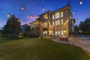 True Twilight Real Estate Photograph of a Luxury Home